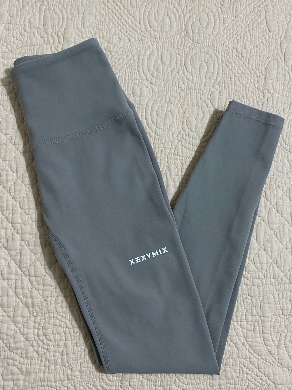 Xexymix Women’s High-Waist Grey Leggings